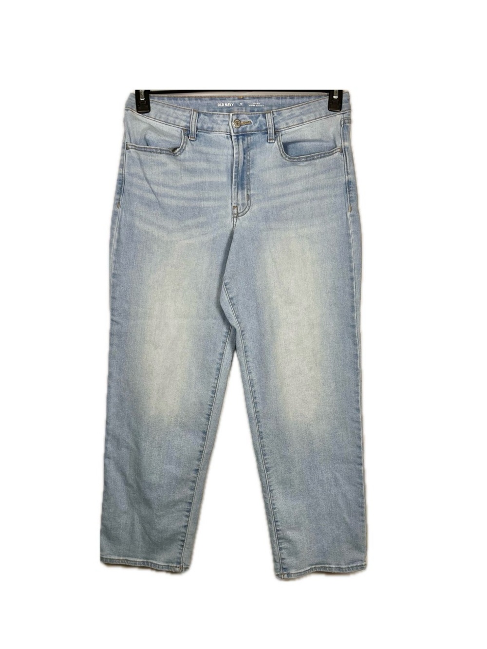 Relaxed, effortlessly cool Old Navy High-Rise Wow Loose Jeans in a size 12 Short
